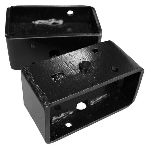 3 Inch Steel Rear Lift Blocks 97-99 C1500/C2500 /C1500/C2500 Suburban/ K1500/K2500 /K1500/K2500 Suburban/99-18 Silverado/Sierra 1500 2500/3500, 98-11 Ranger/99-12 F-250/F-350 Super Duty/04-10 Dakota/97-10 Ram 1500 Freedom Off-Road