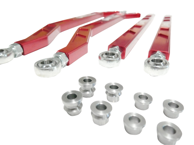 High Clearance Heavy Duty Radius Rod Set (4) 14-16 Polaris RZR - image 10