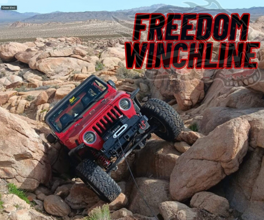 Freedom Winchlines - Synthetic Winchline with Soft Shackle (all sizes)