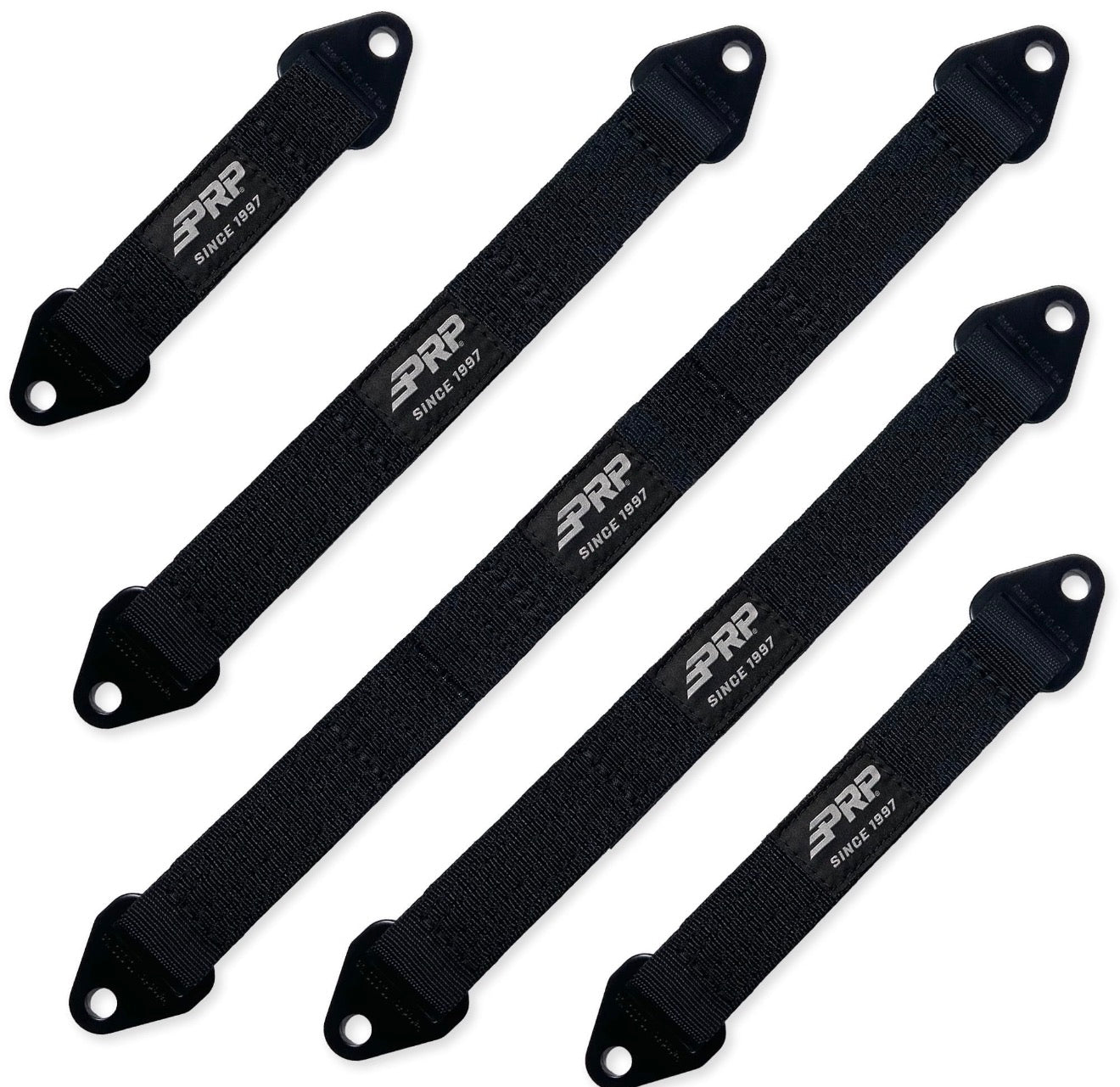 10 inch Quad Wrap Limit Strap Black PRP Seats