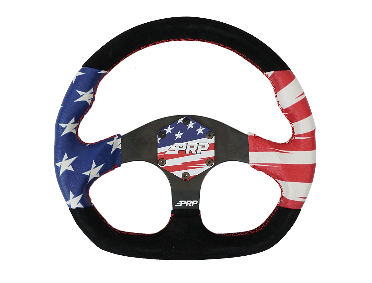 PRP Steering Wheel Center Cap New Glory Stars and Stripes PRP Seats