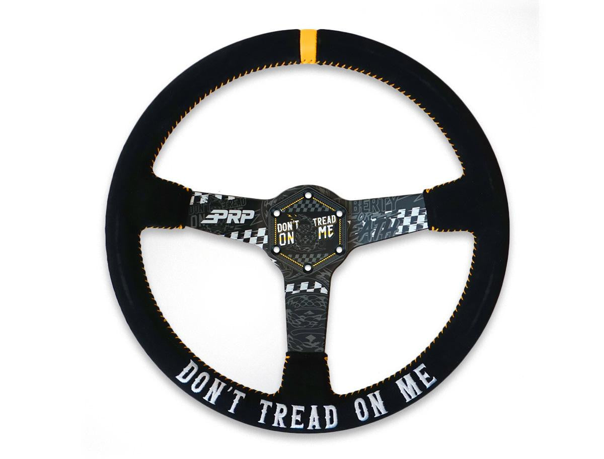 PRP Steering Wheel Center Cap Don't Tread on Me PRP Seats
