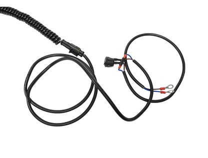 Heated Flat Suede Steering Wheel, Black PRP Seats