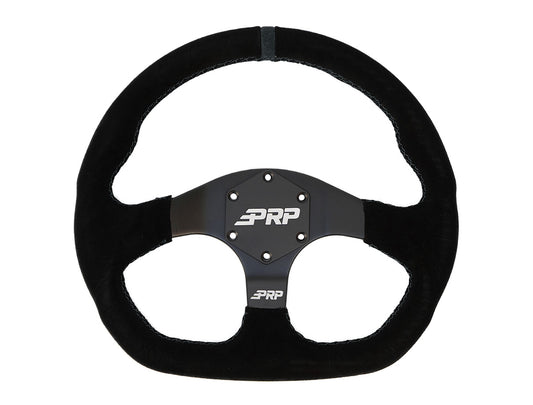 Comp-R Suede Steering Wheel 13 Inch Diameter Black - Black
