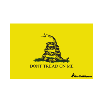 Don't Tread on Me Gadsden 3x5 Grommet Whip Flag
