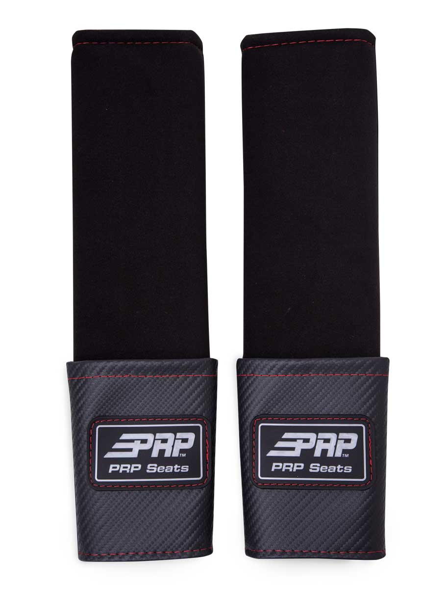 Seatbelt Pads w/ Pocket Black Trim PRP Seats