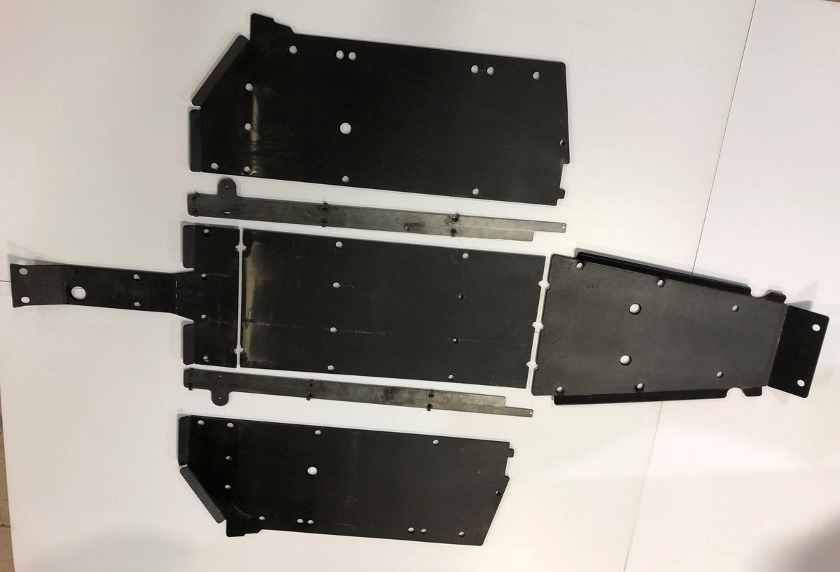 Trail Armor Full Skids with Slider Nerfs Off Road Steel Rock Sliders for 2018-22 Textron Wildcat XX