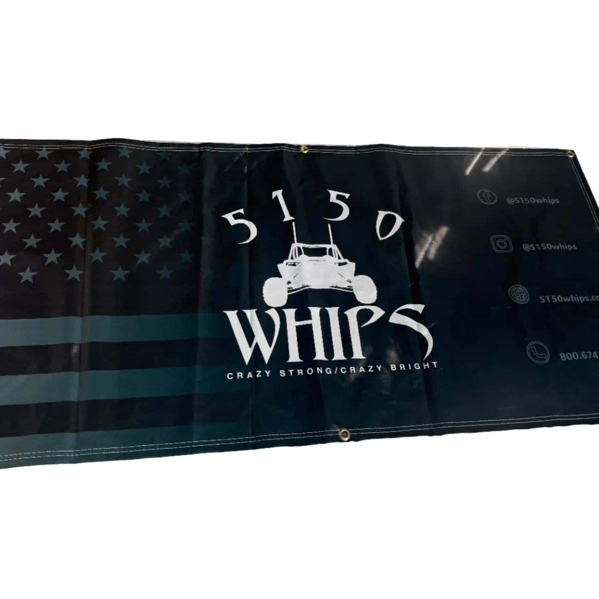 5150 Whips Garage/Shop Banner – USA Edition