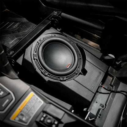 SSV Works Front-Seat (LH or RH) 10" Subwoofer Enclosure for 2024-2026 Can-Am Maverick R & R Max
