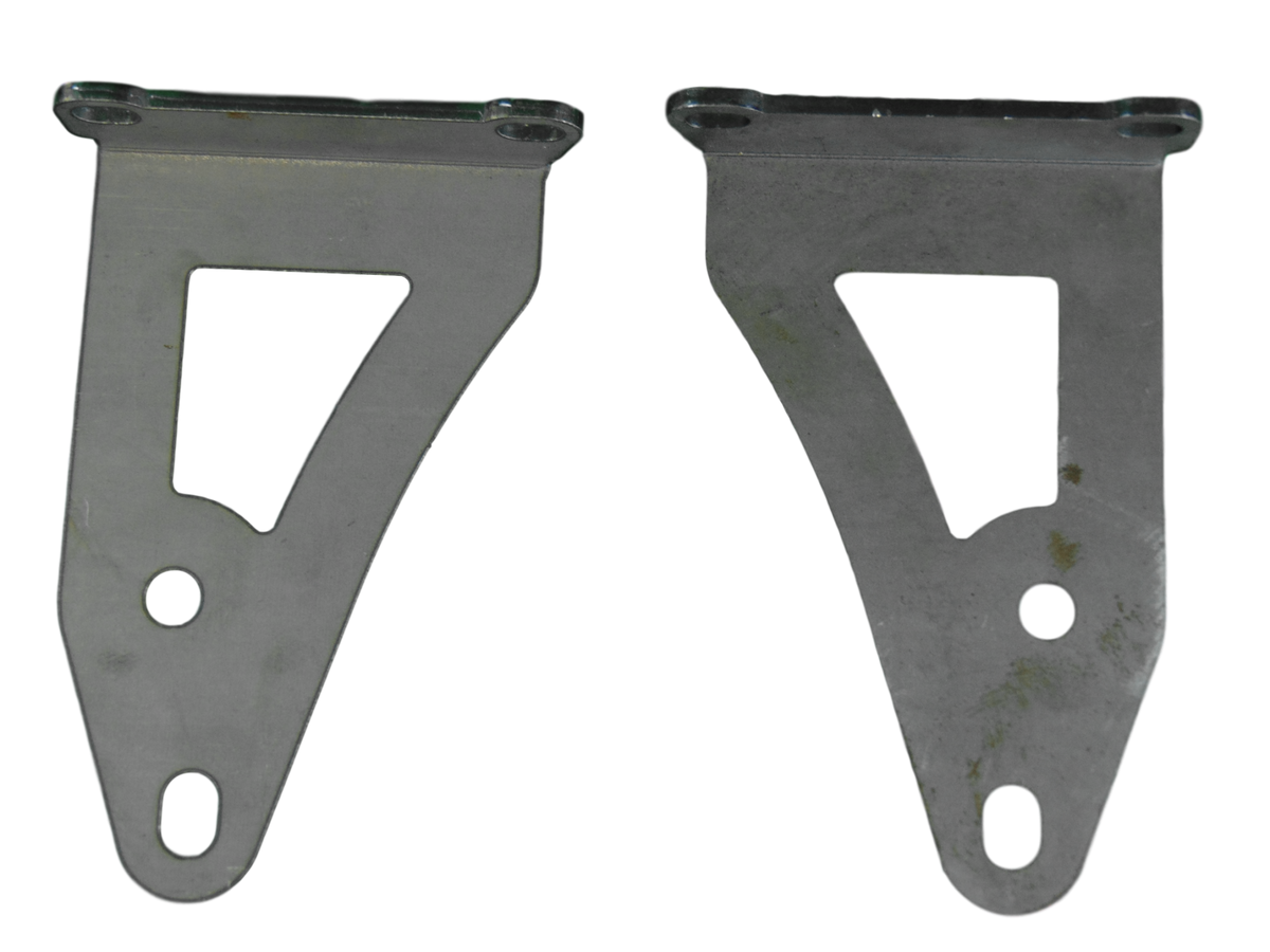 Jeep JK Stubby Front Bumper W/Stinger Bare Steel Motobilt - MB1006-S