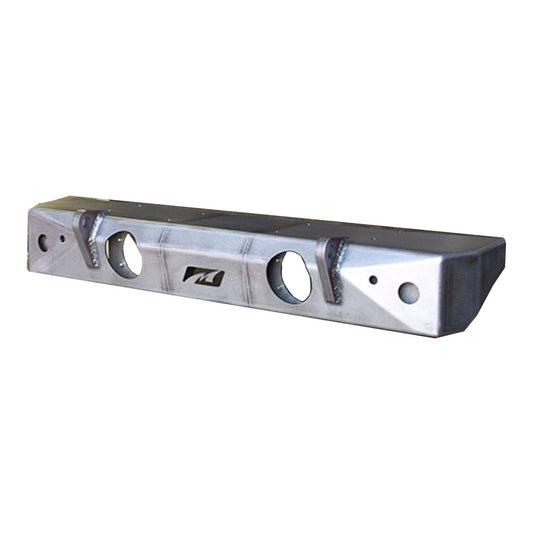 Jeep JK Stubby Front Bumper With Fogs 07-18 Wrangler JK Bare Steel Motobilt - MB1006F