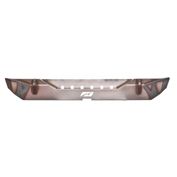 Jeep JK Rear Stubby Bumper 07-18 Wrangler JK Bare Steel Motobilt - MB1010