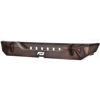 Jeep JK Rear Stubby Bumper 07-18 Wrangler JK Bare Steel Motobilt - MB1010