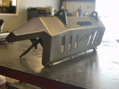 Jeep JK Front Bumper 07-18 Wrangler JK Crusher Series Bare Steel Motobilt - MB1011