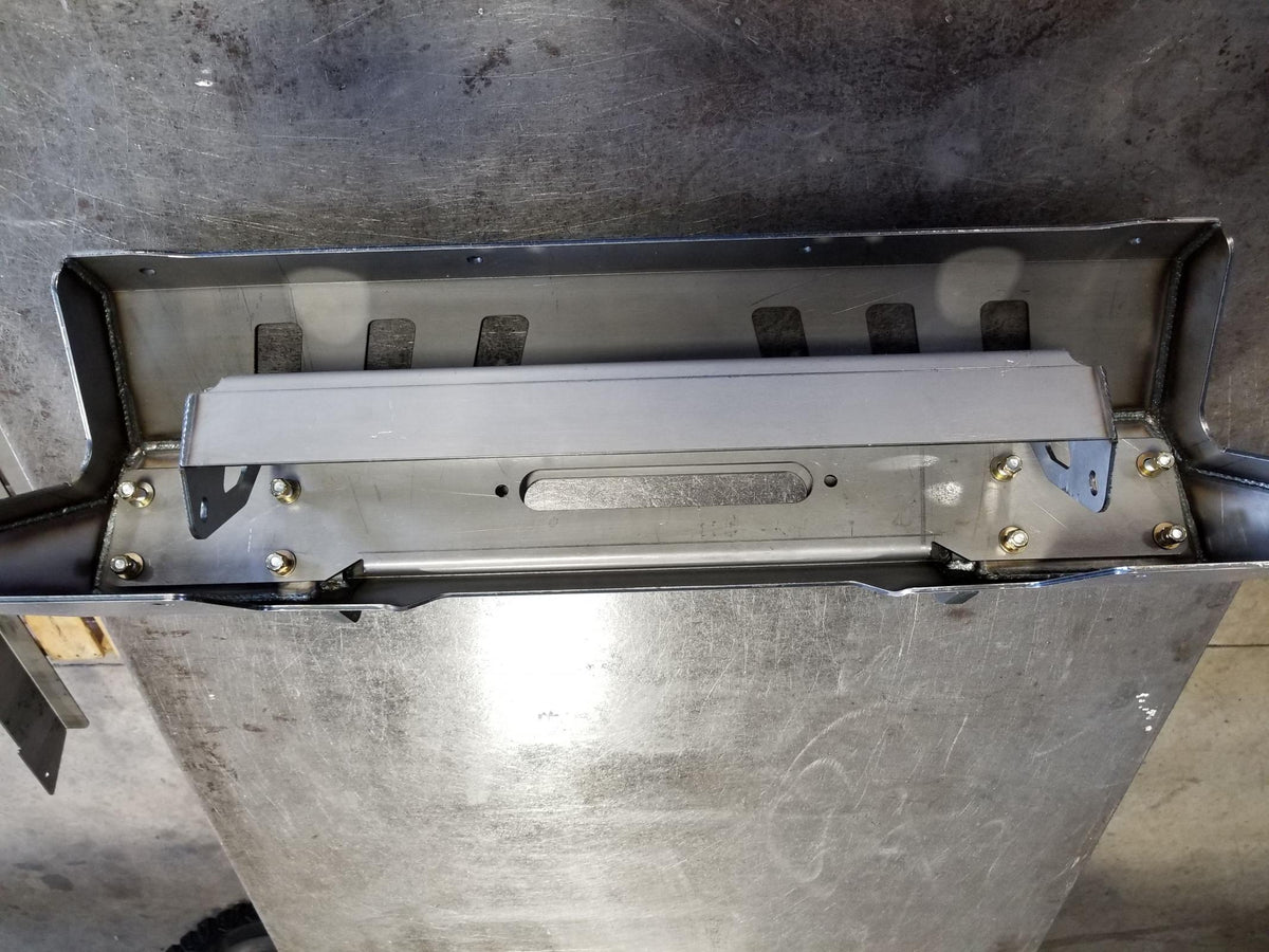 Jeep JK Front Bumper 07-18 Wrangler JK Crusher Series Bare Steel Motobilt - MB1011