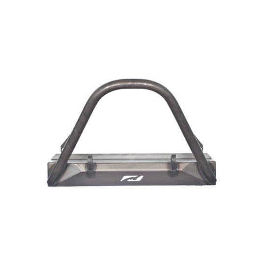 Jeep CJ Front Stubby Bumper W/Stinger Bare Steel Motobilt - MB1015-S