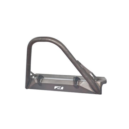 Jeep CJ Front Stubby Bumper W/Stinger Bare Steel Motobilt - MB1015-S