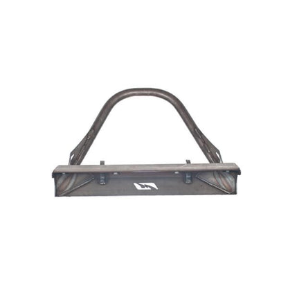 Jeep CJ Front Stubby Bumper W/Stinger Bare Steel Motobilt - MB1015-S