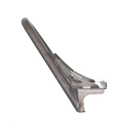 Jeep CJ Front Stubby Bumper W/Stinger Bare Steel Motobilt - MB1015-S