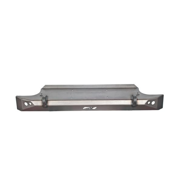 Jeep CJ Mid Width Front Bumper Bare Steel Motobilt - MB1019