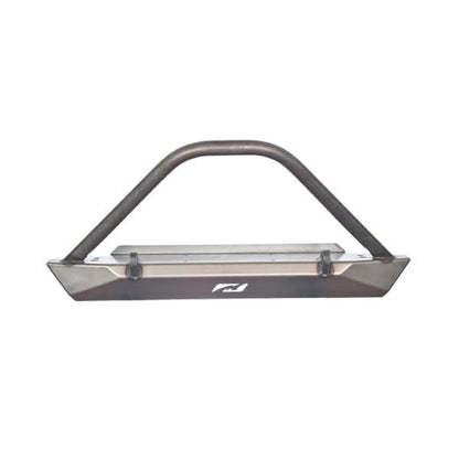 Jeep YJ / TJ / LJ Mid-Width Front Bumper W/Stinger Bare Steel Motobilt - MB1021-S