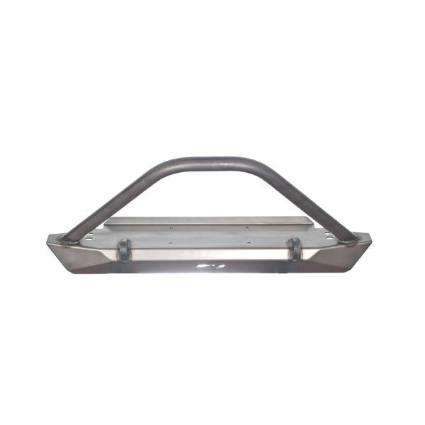 Jeep YJ / TJ / LJ Mid-Width Front Bumper W/Stinger Bare Steel Motobilt - MB1021-S
