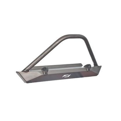 Jeep YJ / TJ / LJ Mid-Width Front Bumper W/Stinger Bare Steel Motobilt - MB1021-S