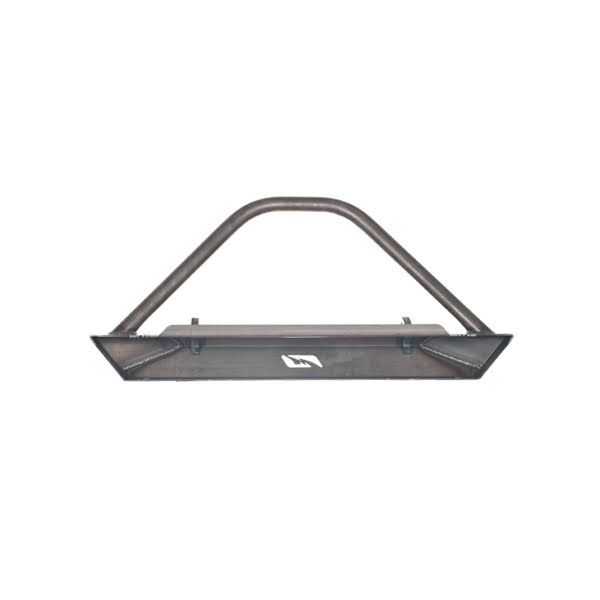 Jeep YJ / TJ / LJ Mid-Width Front Bumper W/Stinger Bare Steel Motobilt - MB1021-S