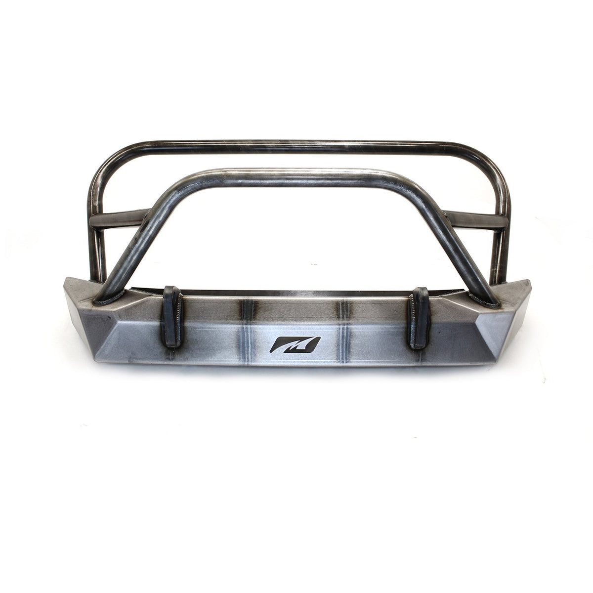 Hammer Series Front Bumper w/Grill Hoop and Stinger for Jeep JK/JKU Motobilt - MB1025-L