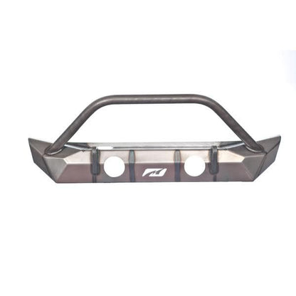 Jeep JK Bumper W/Stinger 07-18 Wrangler JK The Hammer Series Bare Steel Motobilt - MB1025F-S