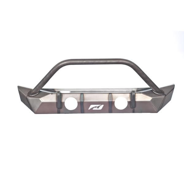 Jeep JK Bumper W/Stinger 07-18 Wrangler JK The Hammer Series Bare Steel Motobilt - MB1025F-S