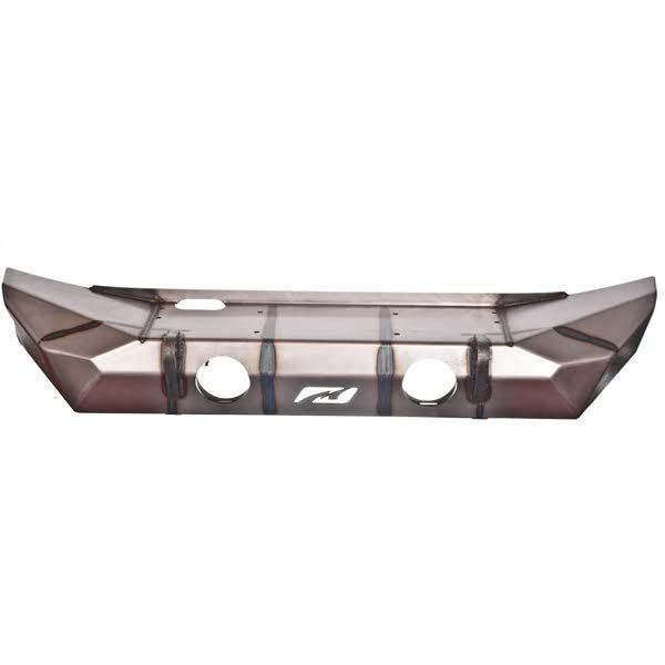 Jeep JK Front Bumper 07-18 Wrangler JK W/Fog Light Holes The Hammer Series Bare Steel Motobilt - MB1025F