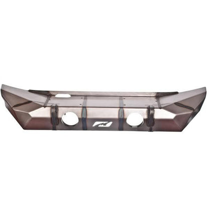 Jeep JK Front Bumper 07-18 Wrangler JK W/Fog Light Holes The Hammer Series Bare Steel Motobilt - MB1025F