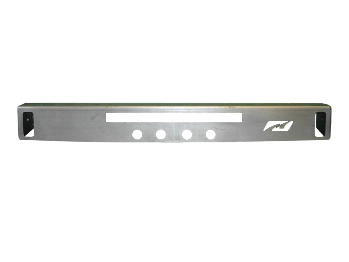 Jeep JK Micro Rear Bumper W/Light Bar Cut Out 07-18 Wrangler JK Bare Steel Motobilt - MB1039