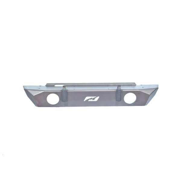 Jeep JK Front Bumper W/Fogs 07-18 Wrangler JK Hatchet Series Bare Steel Motobilt - MB1048F