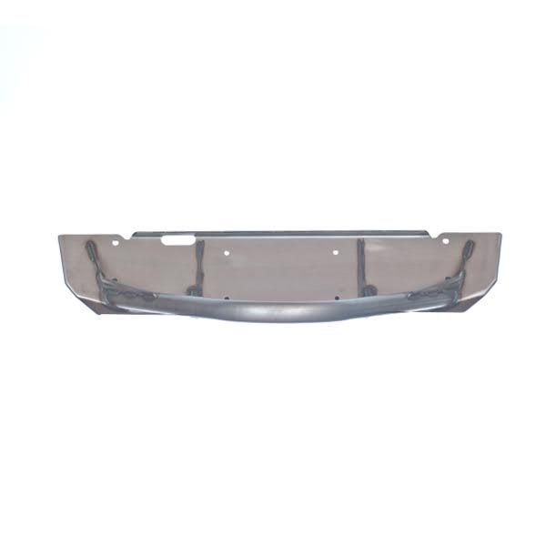 Jeep JK Front Bumper W/Stinger Fog Cutouts 07-18 Wrangler JK Hatchet Series Bare Steel Motobilt - MB1048F-S