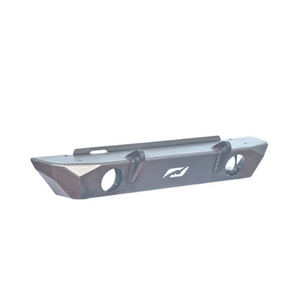 Jeep JK Front Bumper W/Fogs 07-18 Wrangler JK Hatchet Series Bare Steel Motobilt - MB1048F