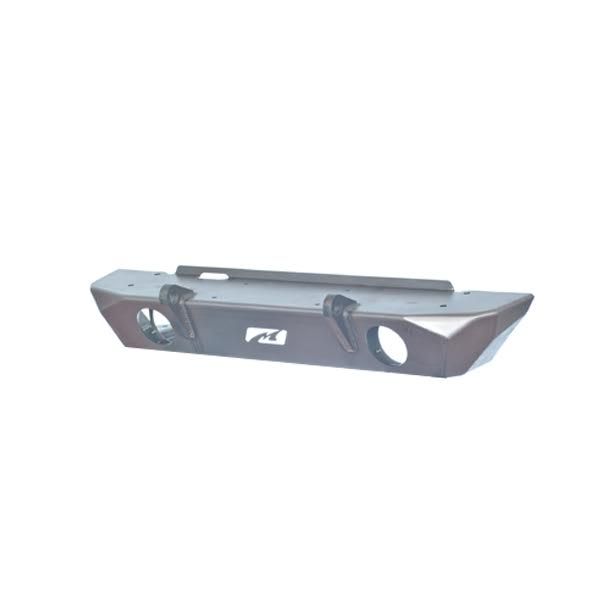 Jeep JK Front Bumper W/Fogs 07-18 Wrangler JK Hatchet Series Bare Steel Motobilt - MB1048F