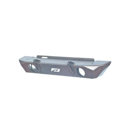 Jeep JK Front Bumper W/Fogs 07-18 Wrangler JK Hatchet Series Bare Steel Motobilt - MB1048F