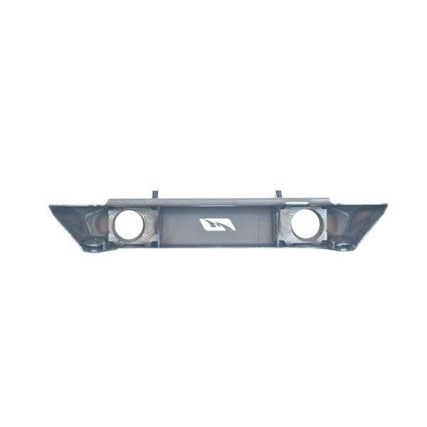 Jeep JK Front Bumper W/Fogs 07-18 Wrangler JK Hatchet Series Bare Steel Motobilt - MB1048F