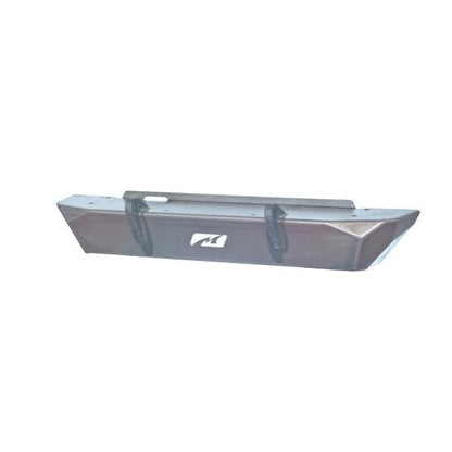 Jeep JK Front Bumper 07-18 Wrangler JK Hatchet Series Bare Steel Motobilt - MB1048