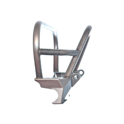 Jeep YJ TJ LJ Front Bumper W/Grill Hoop and Stinger Bare Steel Motobilt - MB1069-L
