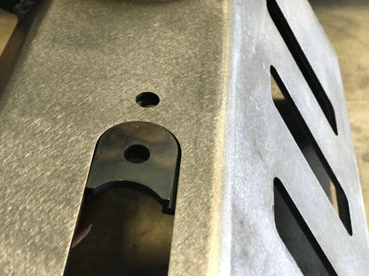 Jeep YJ TJ LJ Front Bumper W/Grill Hoop and Stinger Bare Steel Motobilt - MB1069-L