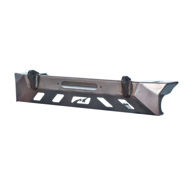 Jeep YJ TJ LJ Front Bumper Bare Steel Motobilt - MB1069