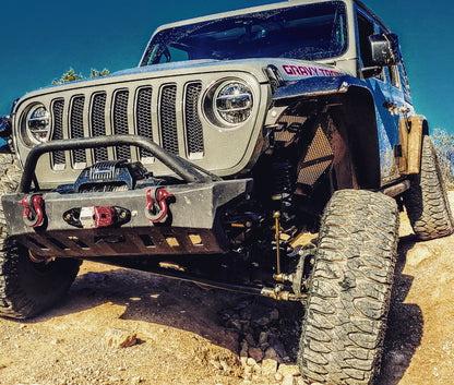 Jeep JL/Gladiator Front Bumper W/Bull Bar Crusher 2018-Present Wrangler JL/Gladiator Motobilt - MB1078-B