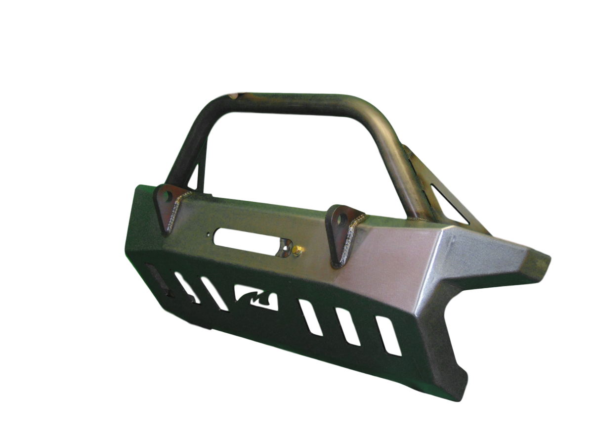 Jeep JL/Gladiator Front Bumper W/Bull Bar Crusher 2018-Present Wrangler JL/Gladiator Motobilt - MB1078-B
