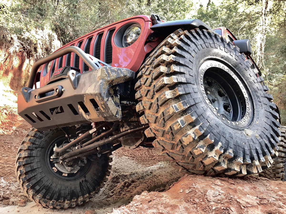 Jeep JL/Gladiator Front Bumper W/Bull Bar Crusher 2018-Present Wrangler JL/Gladiator Motobilt - MB1078-B