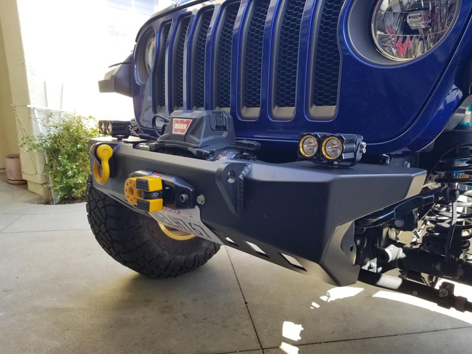 Jeep JL/Gladiator Front Bumper 2018-Present Wrangler JL/Gladiator Motobilt - MB1078