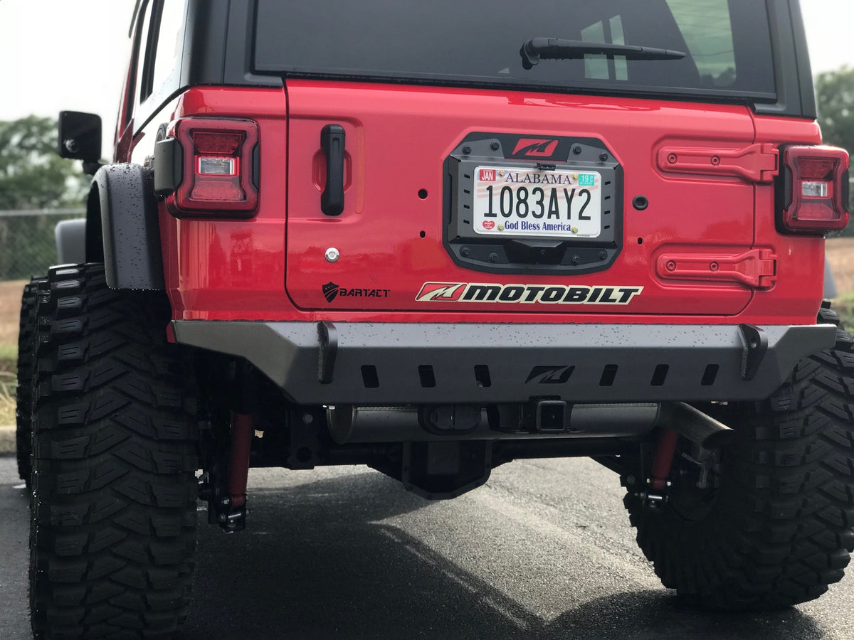 Jeep JL Rear Bumper Crusher No Spare 2018-Pres Wrangler JL Motobilt - MB1079