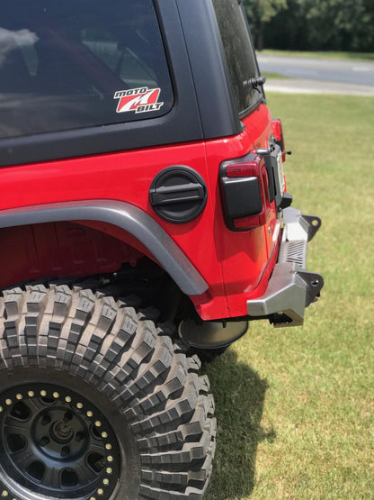Jeep JL Rear Bumper Crusher With Spare Tire Cut Out 2018-Pres Wrangler JL Motobilt - MB1080